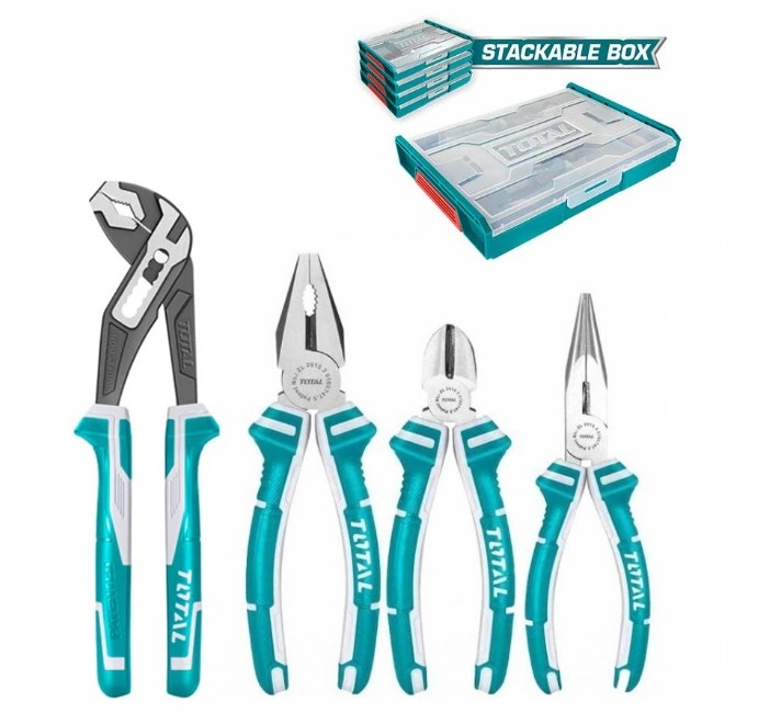 Caja De Herramientas Total 4pcs