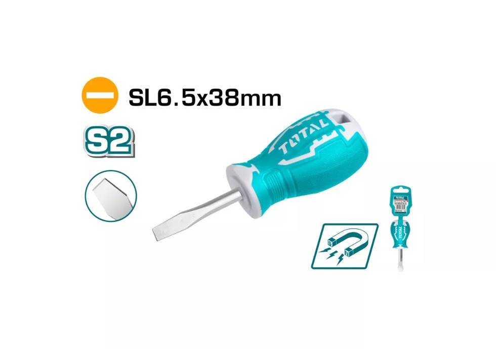 Destornillador Total Imant Sl6.5x38