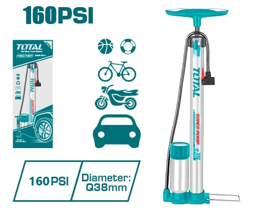 Inflador Manual Total 160 Psi